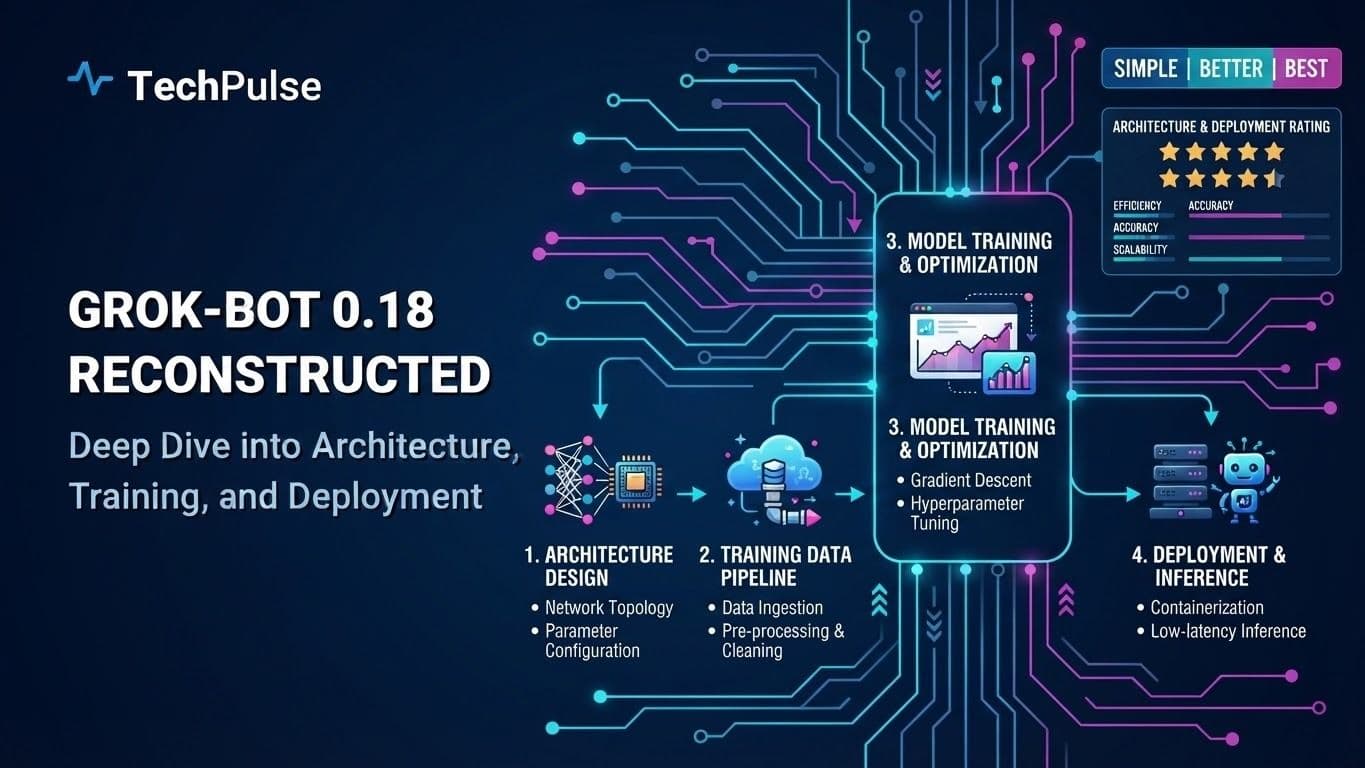 Grok‑Bot 0.18 Reconstructed: Deep Dive into Architecture, Training, and Deployment