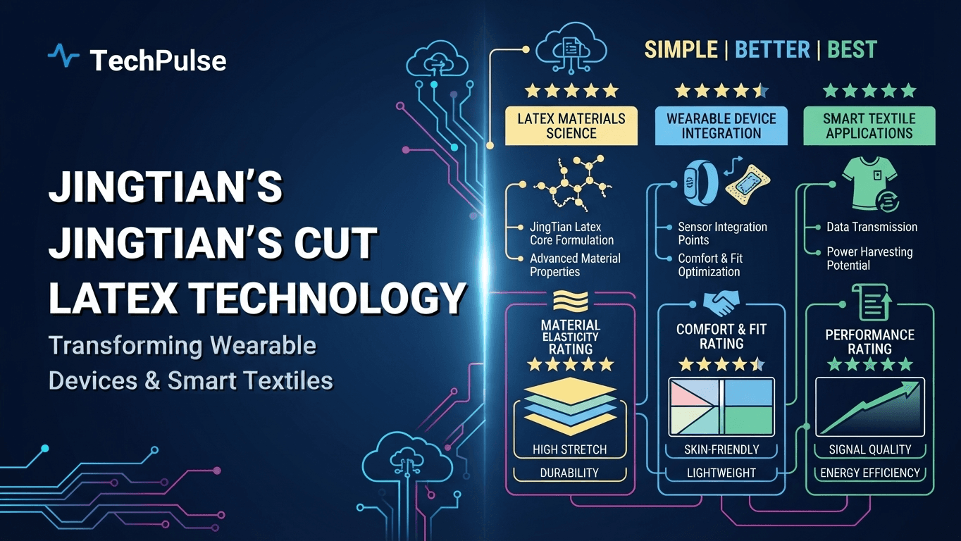 Jingtian’s Cutting‑Edge Latex Technology: Transforming Wearable Devices & Smart Textiles