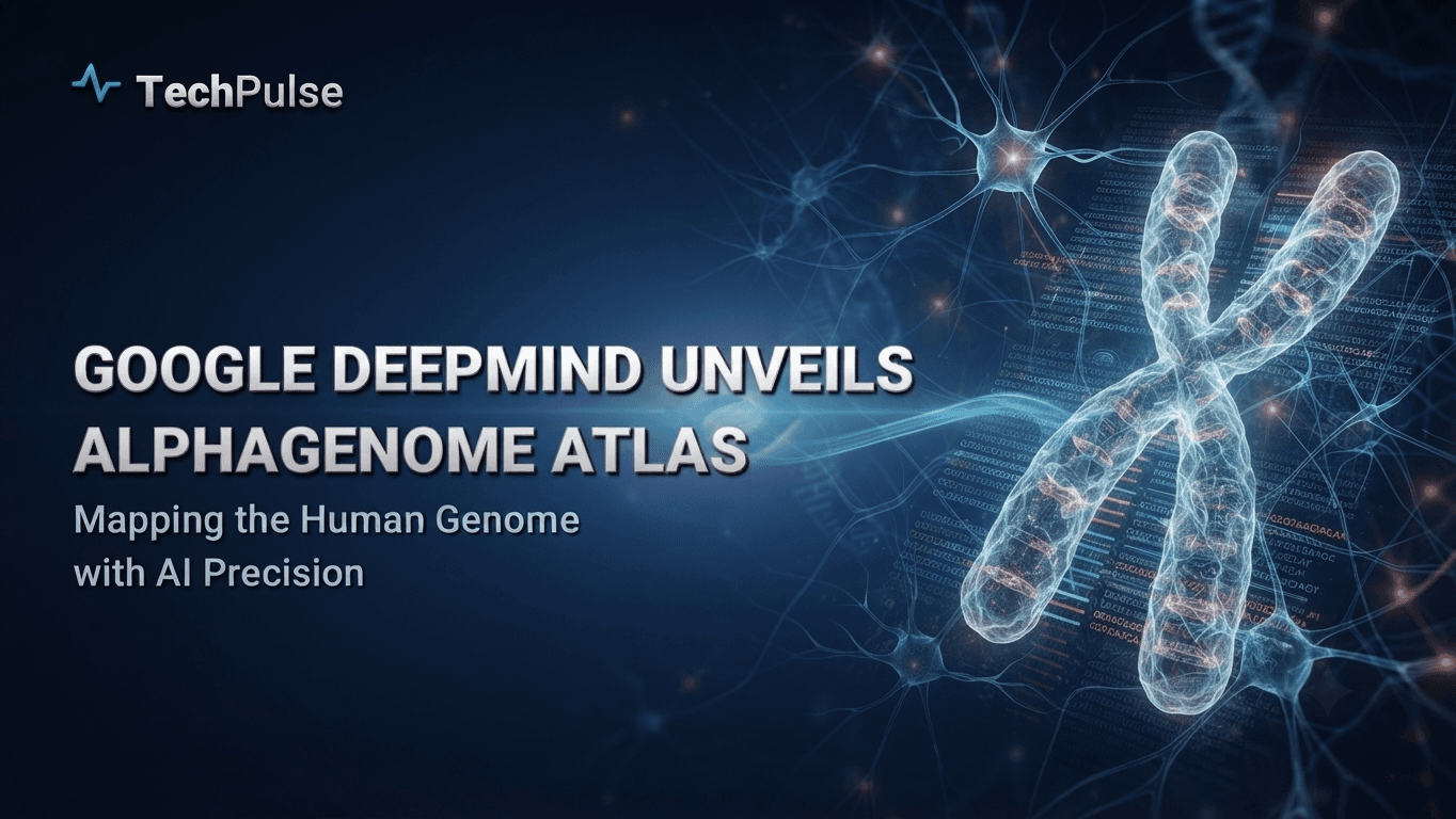 Google DeepMind Unveils AlphaGenome Atlas: Mapping the Human Genome with AI Precision