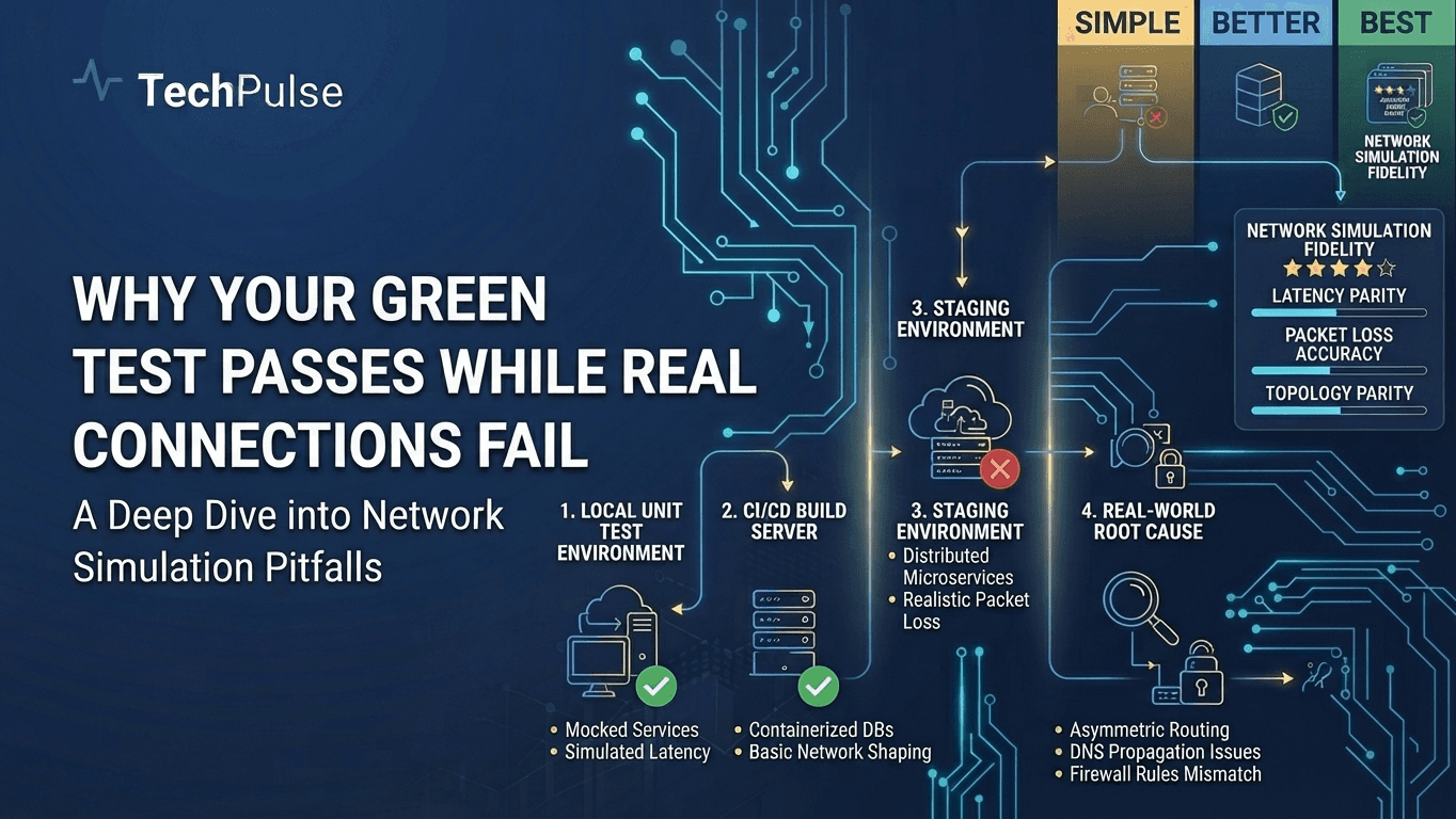 Why Your Green Test Passes While Real Connections Fail – Deep Dive into Network Simulation Pitfalls