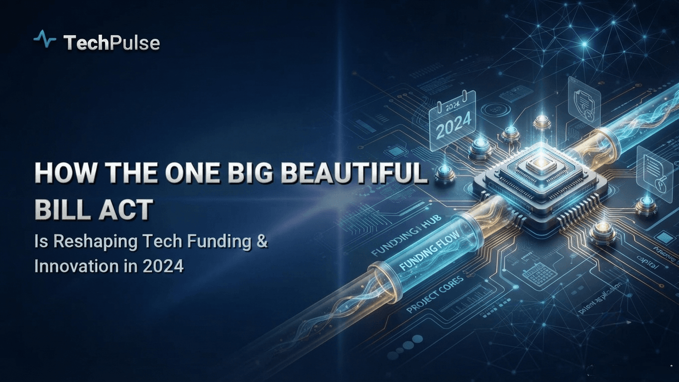 How the One Big Beautiful Bill Act Is Reshaping Tech Funding & Innovation in 2024