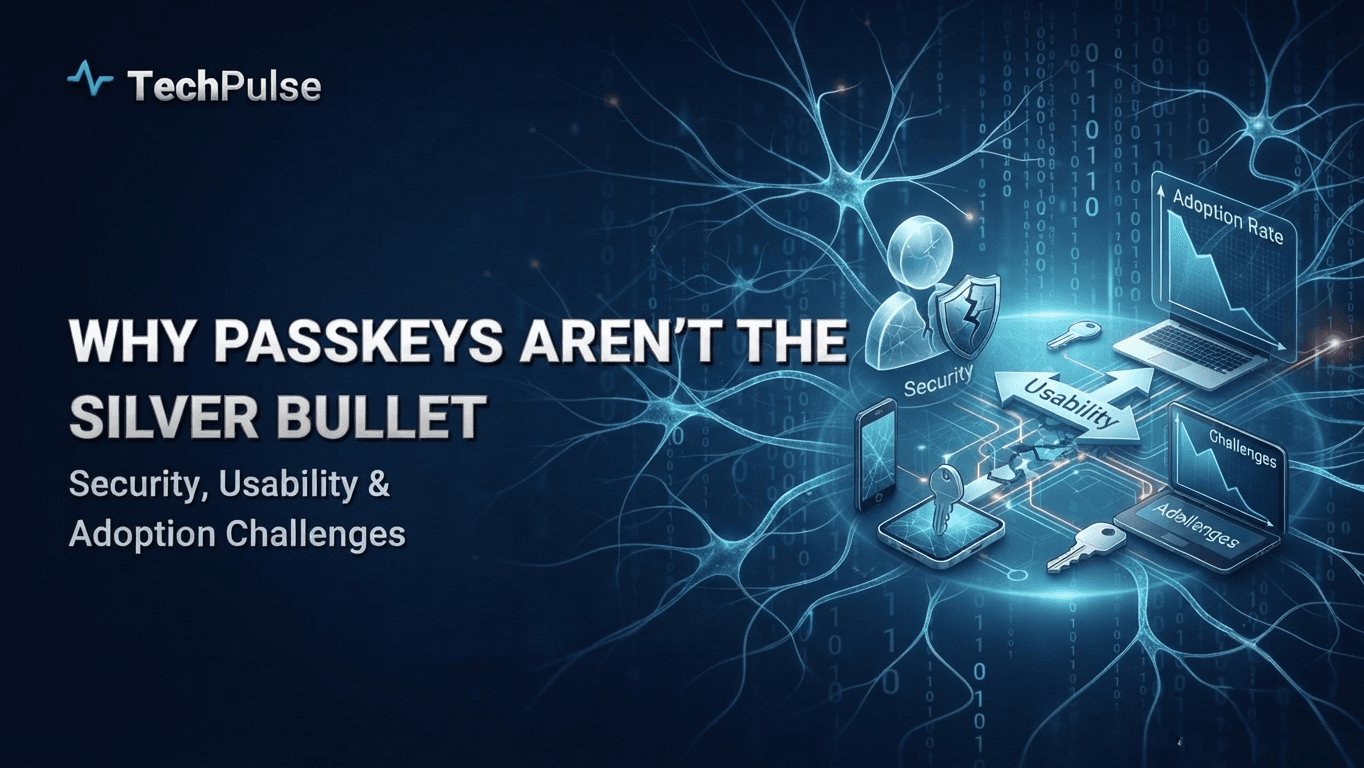 Why Passkeys Aren’t the Silver Bullet: Security, Usability & Adoption Challenges