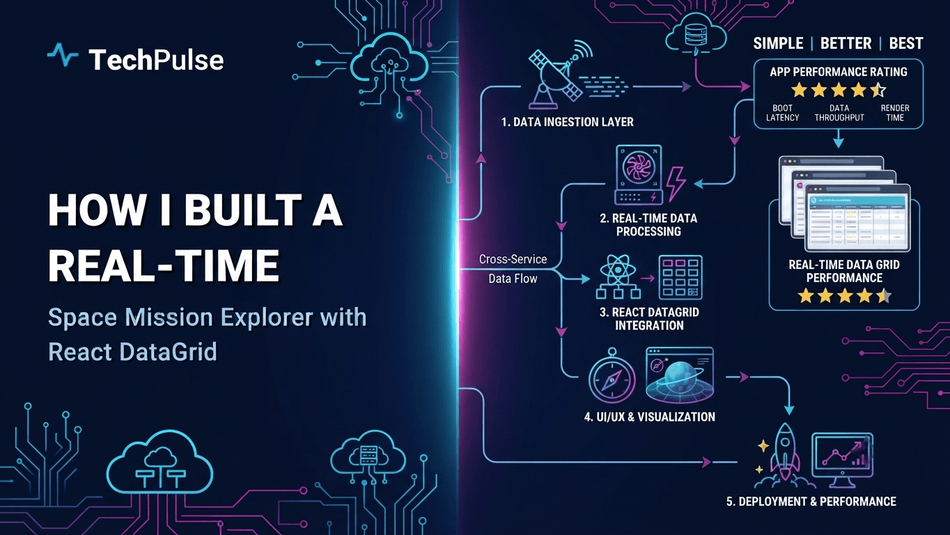 How I Built a Real‑Time Space Mission Explorer with React DataGrid