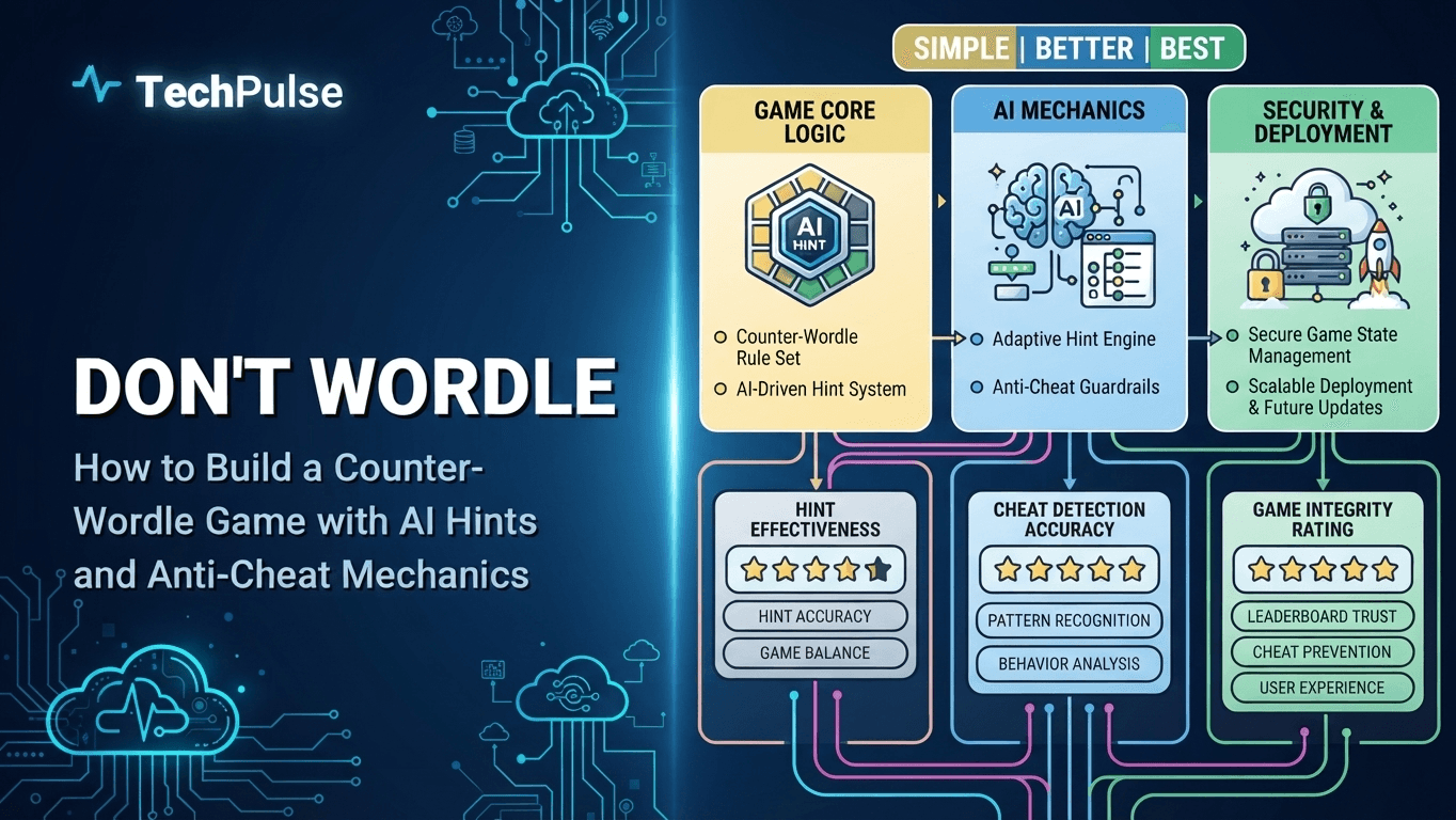 Don't Wordle: How to Build a Counter-Wordle Game with AI Hints and Anti‑Cheat Mechanics